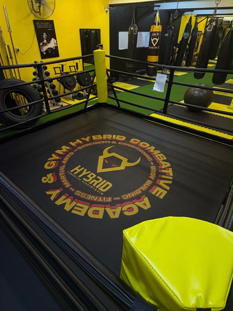 Boxing ring at Hybrid
